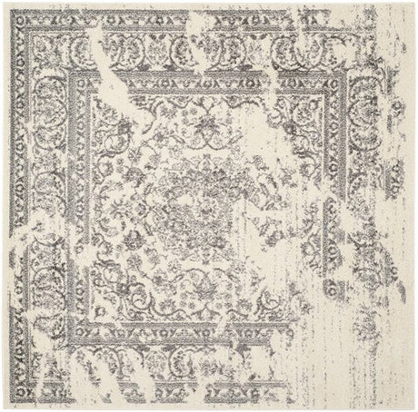 Safavieh Adirondack Adr101B Ivory / Silver Rugs - Safavieh - adr101b - 4sq