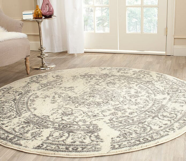 Safavieh Adirondack Adr101B Ivory / Silver Rugs.