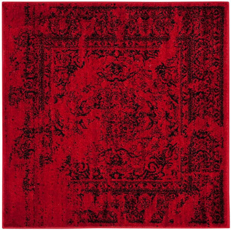 Safavieh Adirondack Adr101F Red / Black Rugs - Safavieh - adr101f - 4sq