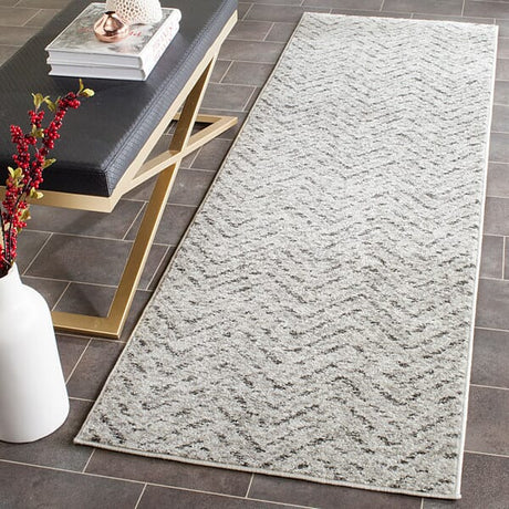 Safavieh Adirondack Adr104N Ivory/Charcoal Rug - Safavieh - adr104n - 6sq