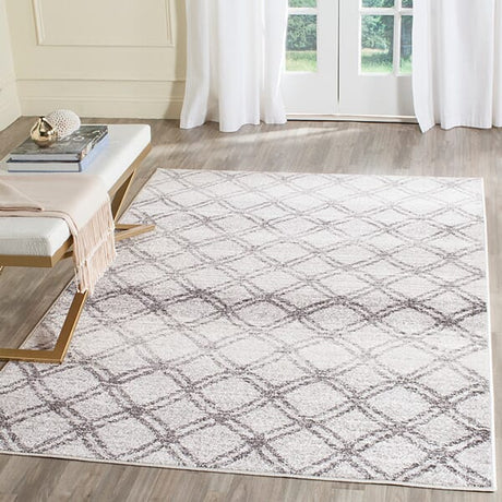 Safavieh Adirondack Adr105P Silver / Charcoal Rugs.