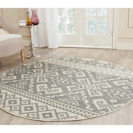 Safavieh Adirondack Adr107B Ivory/Silver Rug - Safavieh - adr107b - 4sq