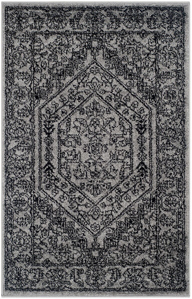Safavieh Adirondack Adr108A Silver/Black Rug.