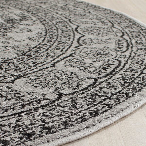 Safavieh Adirondack Adr108A Silver/Black Rug.