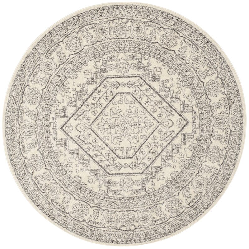 Safavieh Adirondack Adr108B Ivory/Silver Rug.
