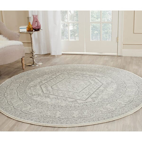 Safavieh Adirondack Adr108B Ivory/Silver Rug - Safavieh - adr108b - 4sq