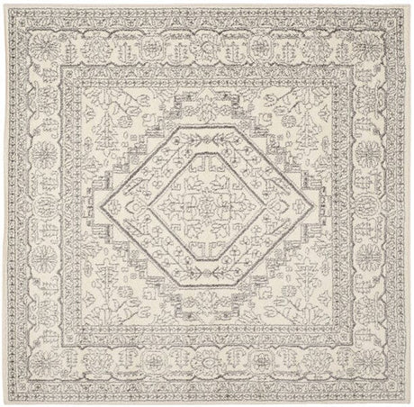 Safavieh Adirondack Adr108B Ivory/Silver Rug - Safavieh - adr108b - 4sq