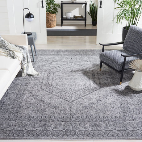 Safavieh Adirondack Adr108C Light Grey/Dark Grey Rug - Safavieh - adr108c - 6r