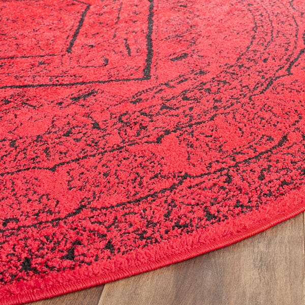 Safavieh Adirondack Adr108F Red / Black Rugs.