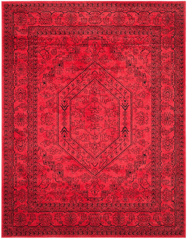 Safavieh Adirondack Adr108F Red / Black Rugs.