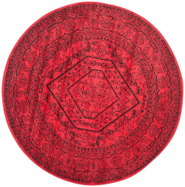 Safavieh Adirondack Adr108F Red / Black Rugs.