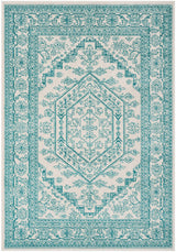 Safavieh Adirondack Adr108G Ivory / Teal Rugs.