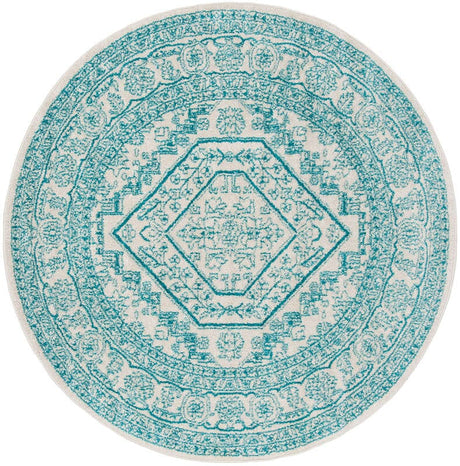 Safavieh Adirondack Adr108G Ivory / Teal Rugs - Safavieh - adr108g - 6r