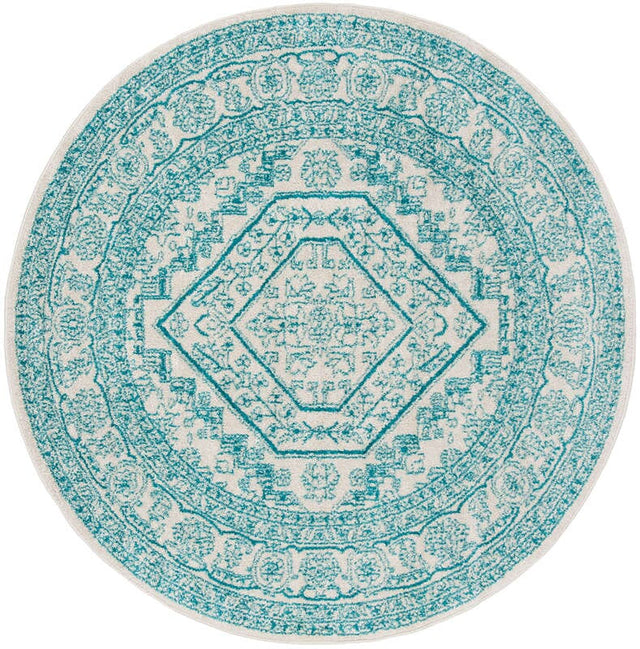 Safavieh Adirondack Adr108G Ivory / Teal Rugs.