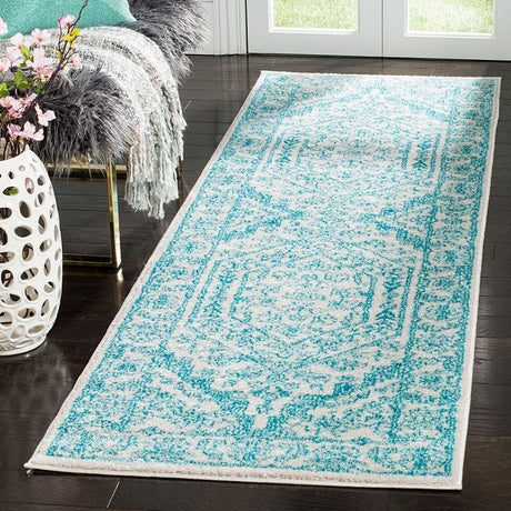 Safavieh Adirondack Adr108G Ivory / Teal Rugs - Safavieh - adr108g - 6r