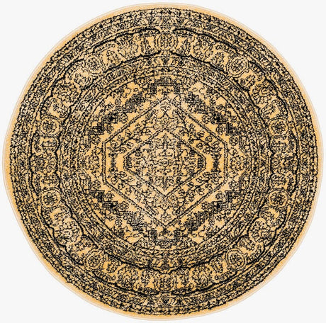 Safavieh Adirondack Adr108H Gold / Black Rugs - Safavieh - adr108h - 4r