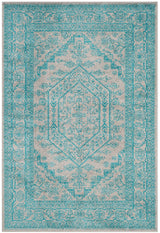 Safavieh Adirondack Adr108L Light Grey / Teal Rugs.