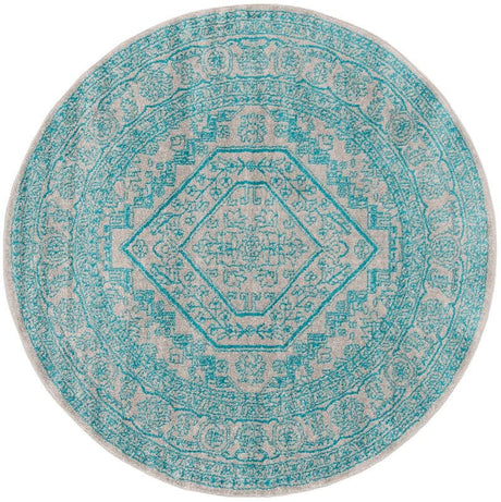 Safavieh Adirondack Adr108L Light Grey / Teal Rugs.