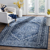 Safavieh Adirondack Adr108N Navy/Ivory Rug.