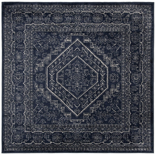 Safavieh Adirondack Adr108N Navy/Ivory Rug - Safavieh - adr108n - 8sq