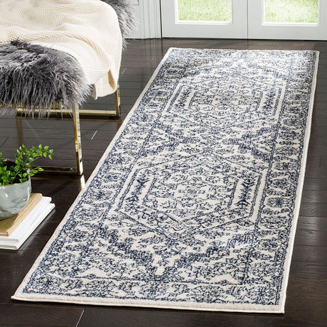 Safavieh Adirondack Adr108R Ivory/Navy Rug - Safavieh - adr108r - 4r