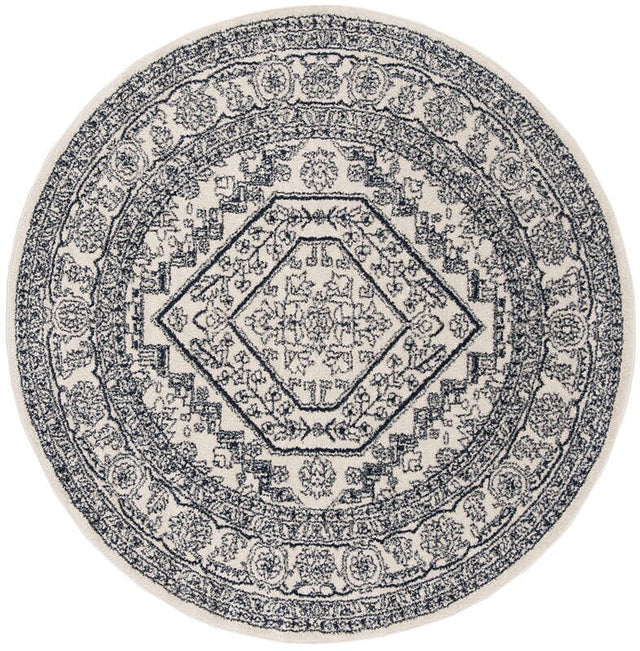 Safavieh Adirondack Adr108R Ivory/Navy Rug.