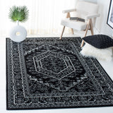 Safavieh Adirondack Adr108Z Black/Ivory Rug.