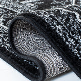 Safavieh Adirondack Adr108Z Black/Ivory Rug.