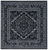 Safavieh Adirondack Adr108Z Black/Ivory Rug.