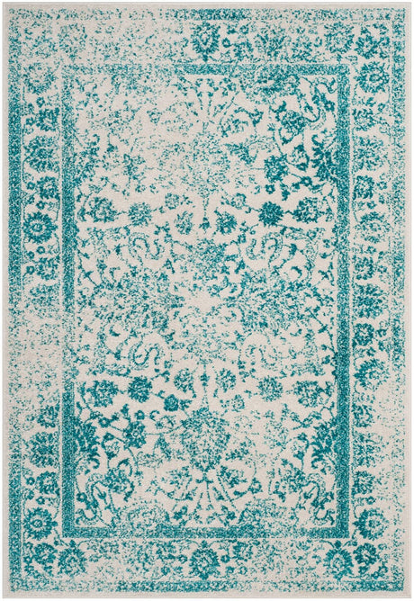 Safavieh Adirondack Adr109D Ivory / Teal Rugs.