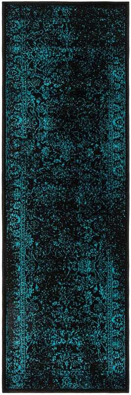 Safavieh Adirondack Adr109K Black/Teal Rug.