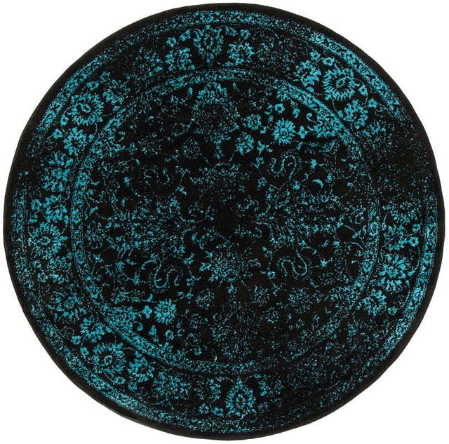 Safavieh Adirondack Adr109K Black/Teal Rug.