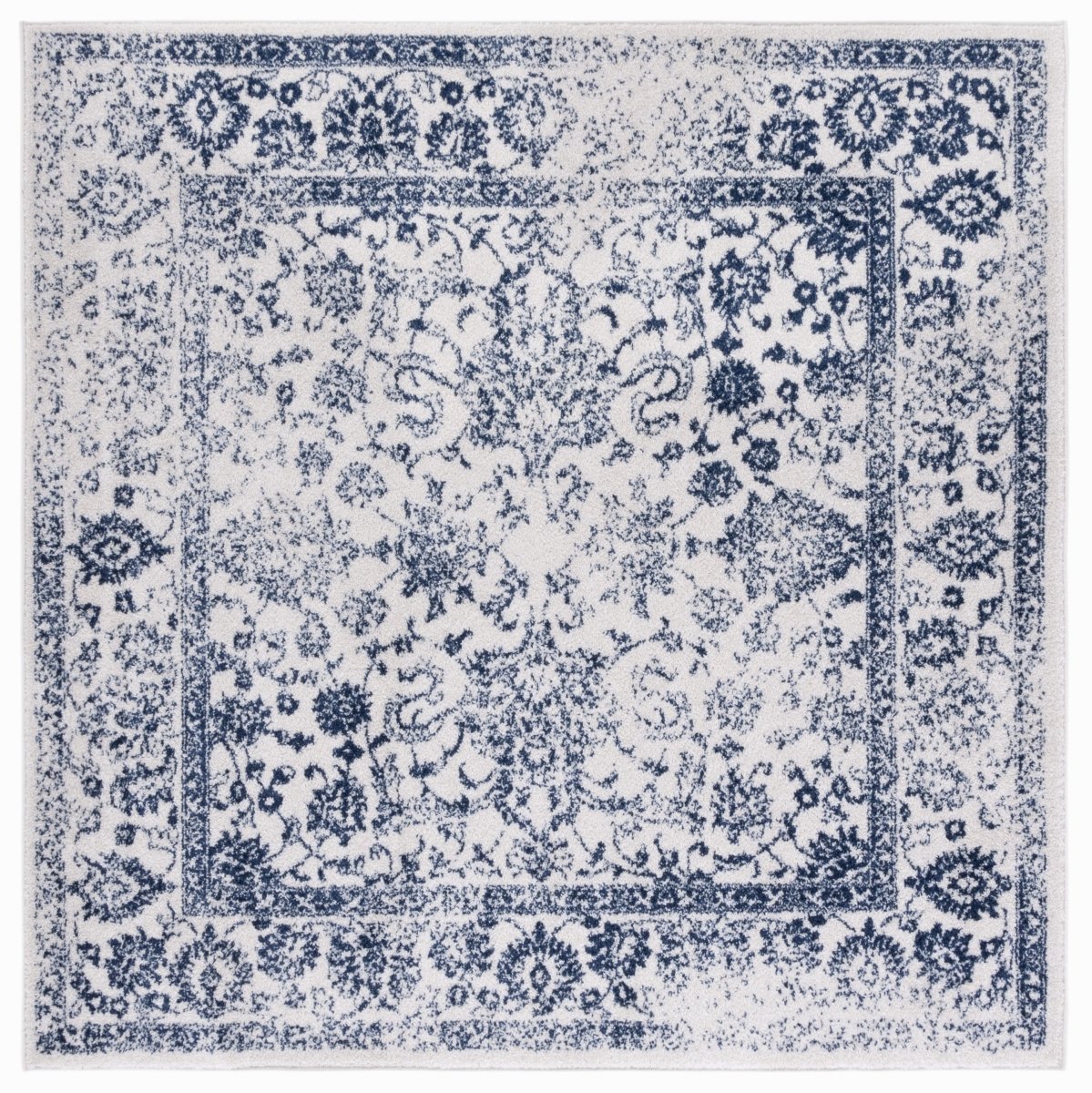 Safavieh Adirondack Adr109M Ivory/Navy Rugs.