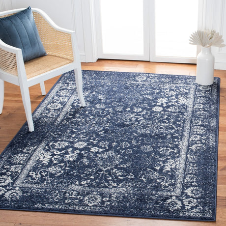 Safavieh Adirondack Adr109N Navy/Ivory Rugs.