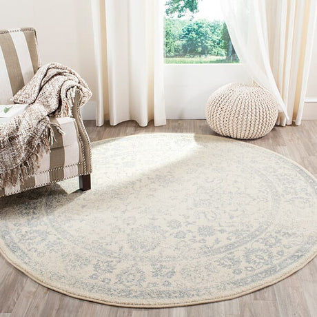 Safavieh Adirondack Adr109S Ivory/Slate Rug - Safavieh - adr109s - 6sq