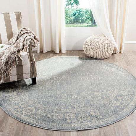 Safavieh Adirondack Adr109T Slate/Ivory Rug - Safavieh - adr109t - 6sq