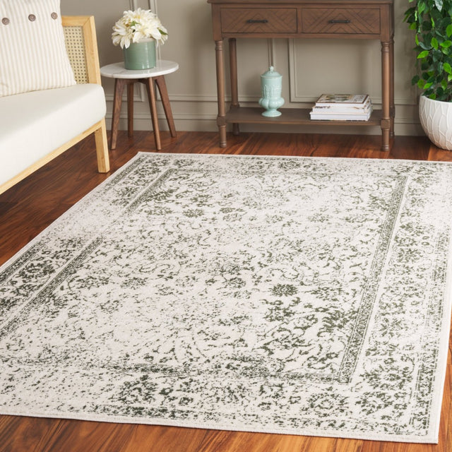 Safavieh Adirondack Adr109X Ivory/Dark Green Rug.