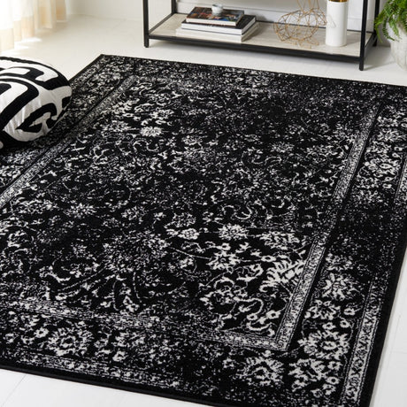 Safavieh Adirondack Adr109Z Black/Ivory Rug.