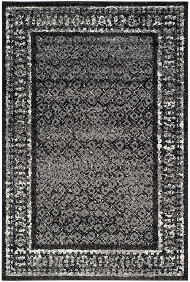 Safavieh Adirondack Adr110A Black / Silver Rugs.