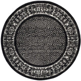 Safavieh Adirondack Adr110A Black / Silver Rugs.