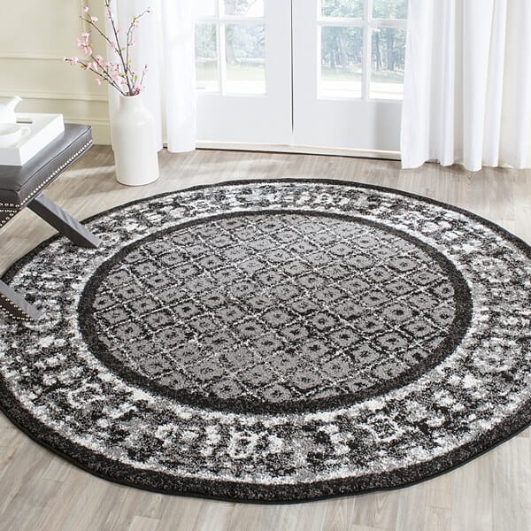 Safavieh Adirondack Adr110A Black / Silver Rugs.