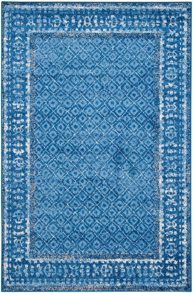 Safavieh Adirondack Adr110F Light Blue / Dark Blue Rugs.