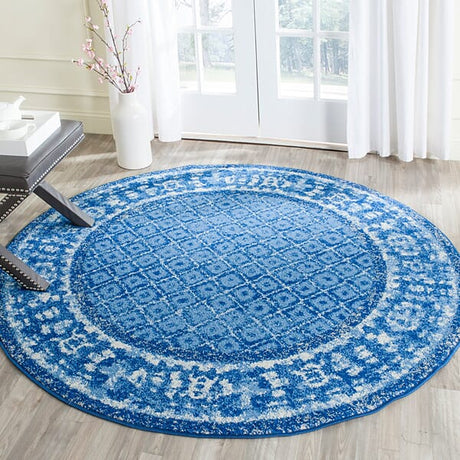 Safavieh Adirondack Adr110F Light Blue / Dark Blue Rugs - Safavieh - adr110f - 6sq