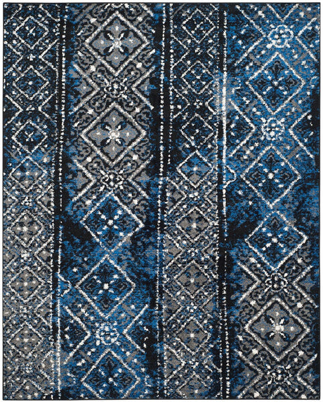 Safavieh Adirondack Adr111A Silver / Black Rugs - Safavieh - adr111a - 6r