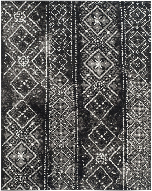 Safavieh Adirondack Adr111C Black/Silver Rug.