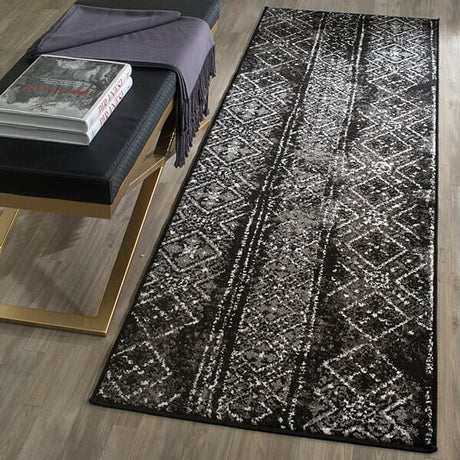 Safavieh Adirondack Adr111C Black/Silver Rug.