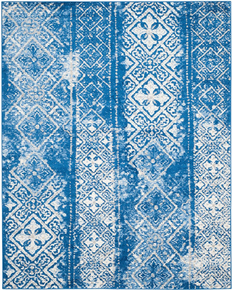 Safavieh Adirondack Adr111F Silver / Blue Rugs.