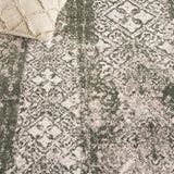 Safavieh Adirondack Adr111Y Dark Green/Ivory Rug.