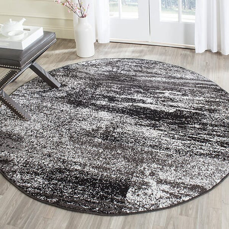 Safavieh Adirondack Adr112A Silver/Black Rug.