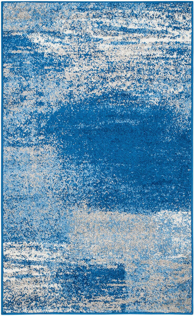 Safavieh Adirondack Adr112F Silver / Blue Rugs.